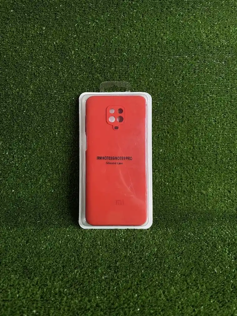 Xiaomi Redmi Note 9s | Silicone Case | Forro Rigido | Funda Antihumendad | Carcasa Protectora | Full Proteccion | Rojo*