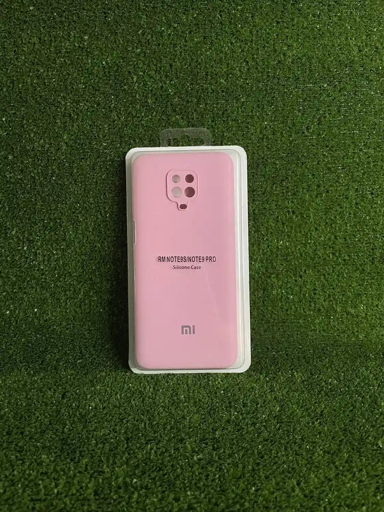 Xiaomi Redmi Note 9s | Silicone Case | Forro Rigido | Funda Antihumendad | Carcasa Protectora | Full Proteccion | Rosado*