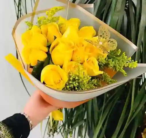 Bouquet De Rosas Amarillas