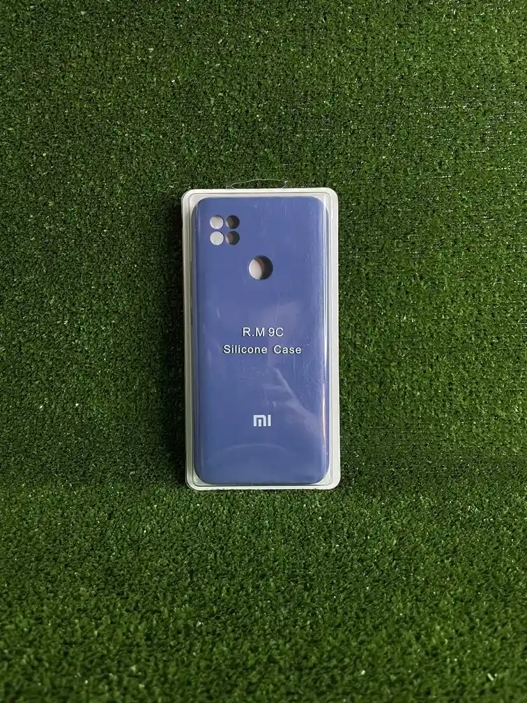 Xiaomi Redmi 9c | Silicone Case | Forro Rigido | Funda Antihumendad | Carcasa Protectora | Full Proteccion | Azul Oscuro*