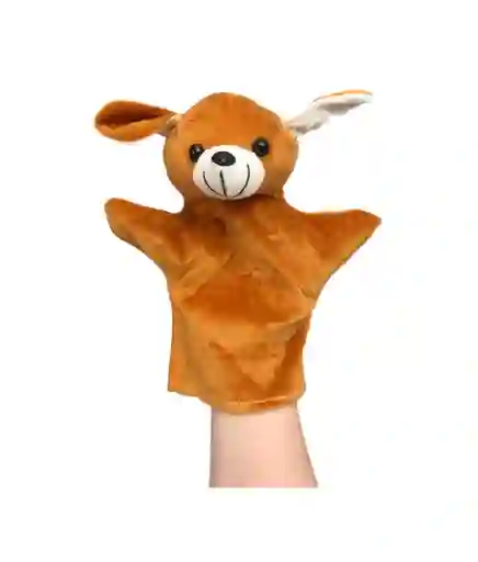 Titere Peluche Marioneta De Zorro 21cm Manualidades, Arte, Colegio, Utiles Escolares, Cine, Obras, Recreacion, Feliz Cumpleaños, Regalo, Niños, Infantil