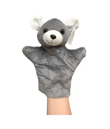 Titere Peluche Marioneta De Oso Gris 21cm Manualidades, Arte, Colegio, Utiles Escolares, Cine, Obras, Recreacion, Feliz Cumpleaños, Regalo, Niños, Infantil