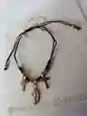 Pulsera Virgen + Cruz