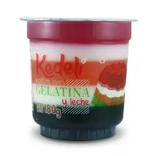 Kedeli Postre De Gelatina Con Leche