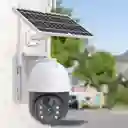 Cámara Exterior Cctv Ipcon Panel Solar Wifi, Ptz Tp8 V380pro