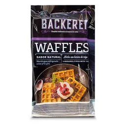 Backerei Waffle Sabor Natural