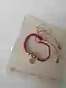 Pulsera Tobillera Cristo Dorado Oro Laminado