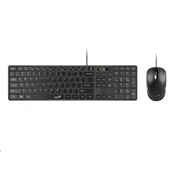 Combo Teclado Y Mouse Genius Slimstar C126 | Teclas Planas