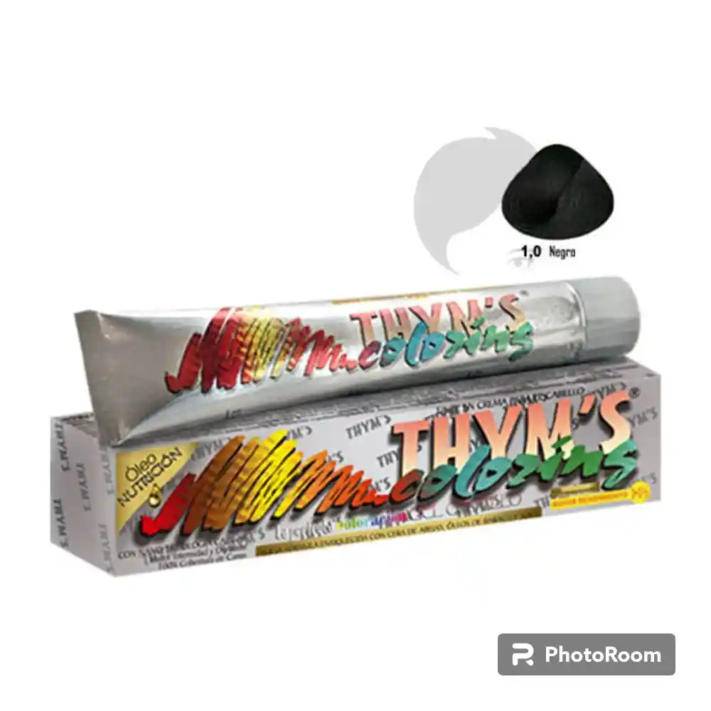 Thyms Coloring Tinte Negro N.1.0 X 60gr