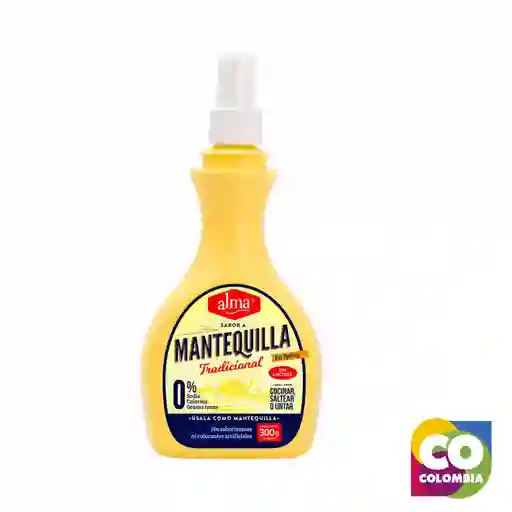 Mantequilla En Spray Natural Marca Alma Embalaje De 1 Unidad Por 300g Stock Disponible De 310