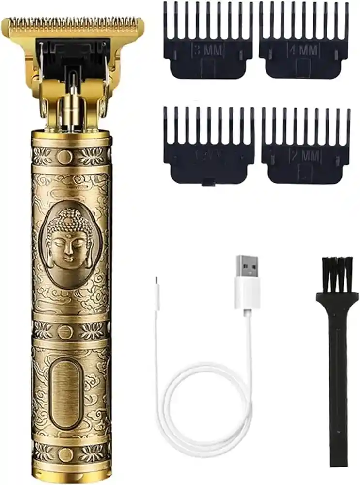 Máquina Patillera Vintage T9 Cortadora De Pelo Para Hombre, Con Pantalla Lcd, Cortadora De Pelo Para Hombres, Recarga, Sin Cables, Cortadora De Pelo