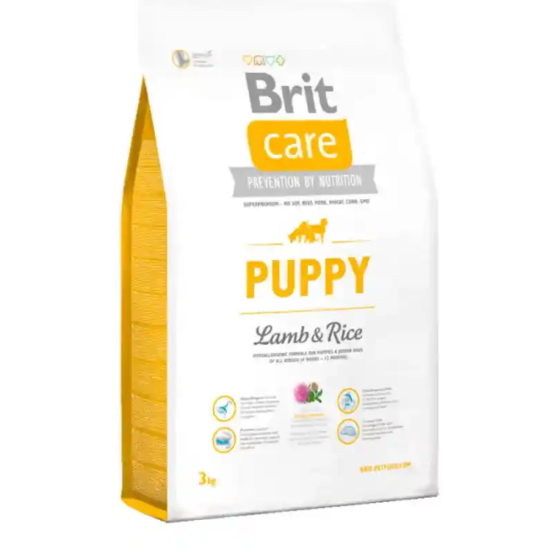 Brit Care Dog Hypoallergenic Puppy Lamb 3kg