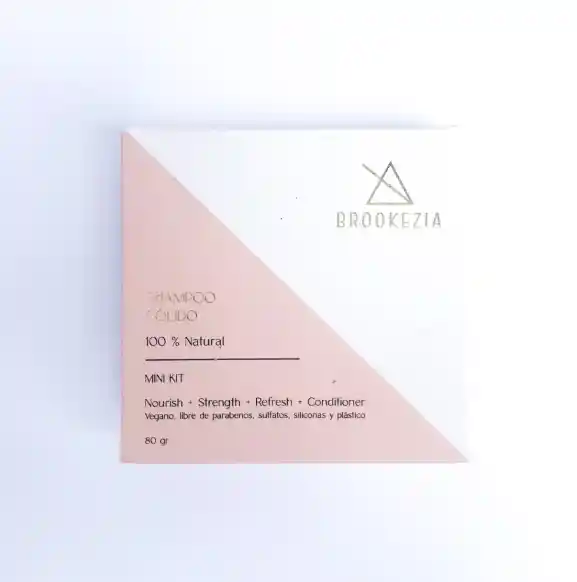 Mini Kit 3 Shampoo + 1 Acondicionador Sólido - Brookezia (mini Kit Nourish)