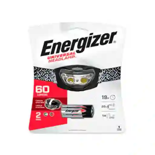 Linterna Frontal Universal 60 Lumens, Energizer