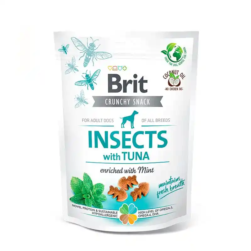 Brit Care Crunchy Cracker Insectos Y Atun 200g