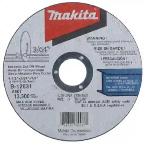 Disco De Corte Metal Makita 4 1/2"