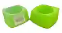 Kit 2 Comederos Cuadrados Para Hamster