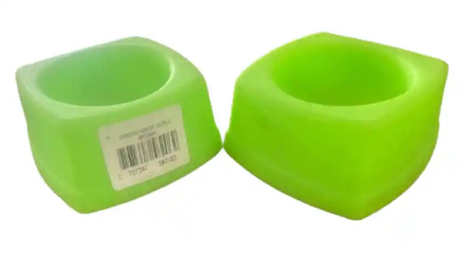 Kit 2 Comederos Cuadrados Para Hamster