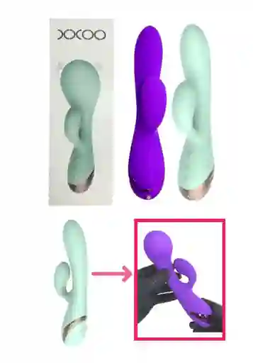 Vibrador Inflable Doble Estimulación De Lujo Con Calefacción Zeus Juguete Sexual