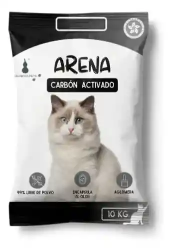 Arena Calabaza Pets Carbon Activado 10kg