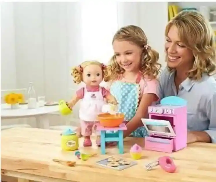 Muñeca Little Mommy Pequeña Chef Galletas, Envio Gratis!!