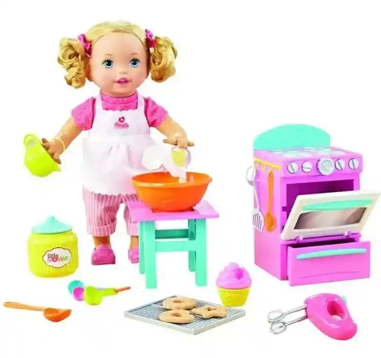 Muñeca Little Mommy Pequeña Chef Galletas, Envio Gratis!!