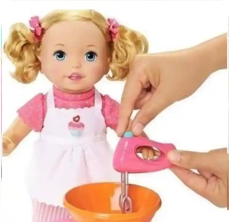 Muñeca Little Mommy Pequeña Chef Galletas, Envio Gratis!!