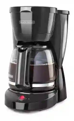 Cafetera De 12 Tazas Black+decker Jarra En Vidrio Negra