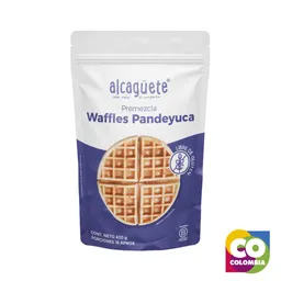 Premezcla Waffle De Pandeyuca Marca Alcagüete Embalaje De 1 Unidad Por 400gr