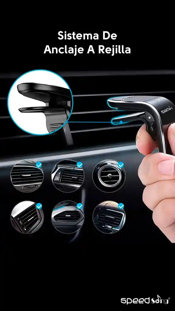 Holder Magnético Para Celular - Sg-600