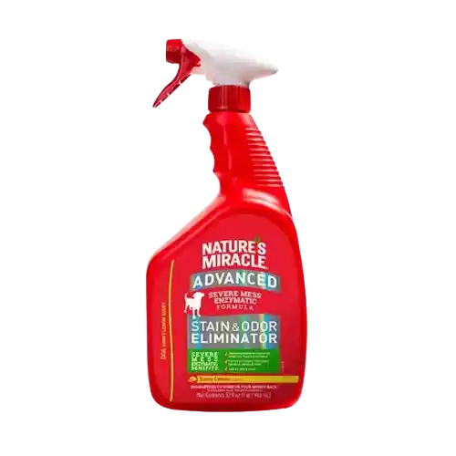 Nature Miracle Eliminador Manchas Y Olores Lemon Para Perro 32 Oz