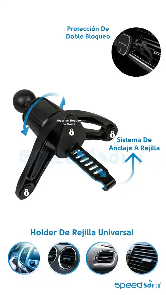 Holder Magnético Para Celular - Sg-605