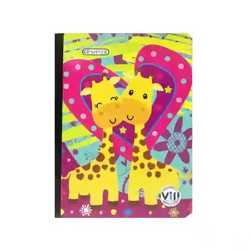 Cuaderno Cosido X100 Hojas Cuadriculado Niña -sin Sticker-