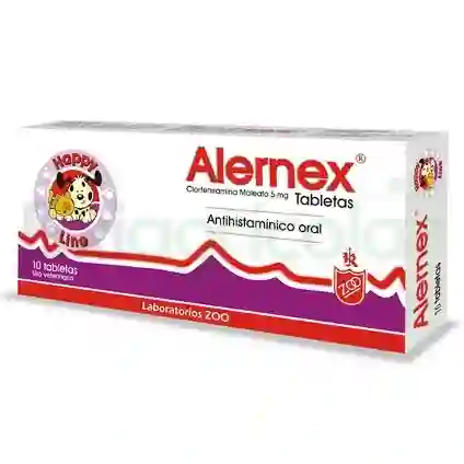 Alernex 10 Tabletas