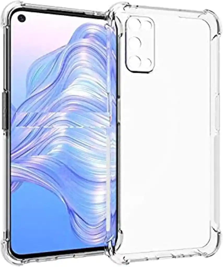 Case Estuche Para Oppo Reno 5 5g Transparente Antigolpes Space