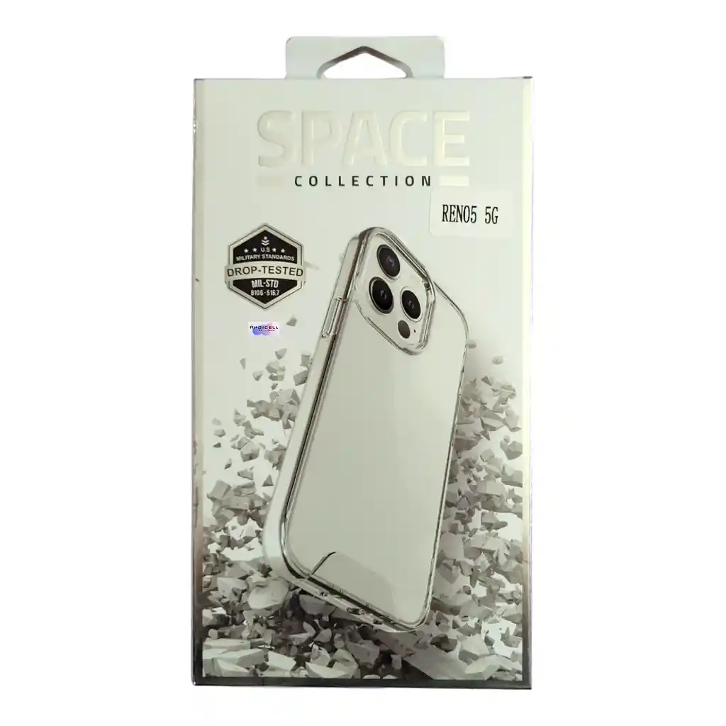 Case Estuche Para Oppo Reno 5 5g Transparente Antigolpes Space