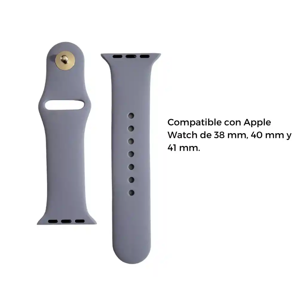 Pulso Correa En Silicona Para Apple Watch De 38-40-41 Mm