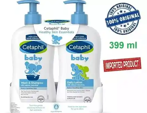 Shampoo Babé Jabon + Locion Cetaphil