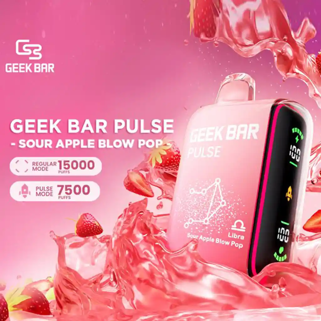 Geekbar Sour Apple Blow Pop 15000puff