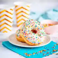 Choco White Donuts X18