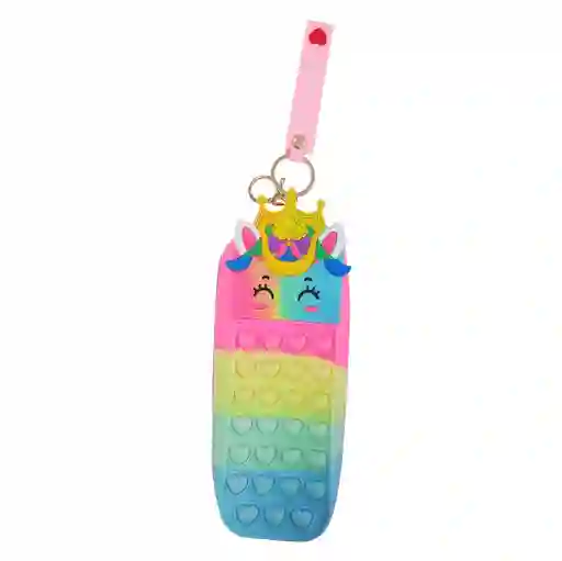 Push Pop It Bolso Unicornio Kawai, Monedero Popit Cartuchera