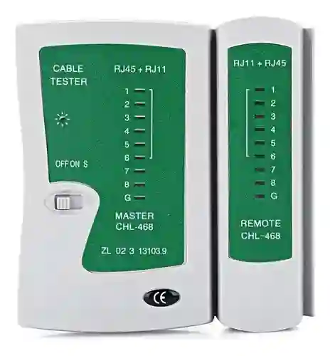 Tester Probador Continuidad Cable De Red Rj45 Y Telefono Rj11