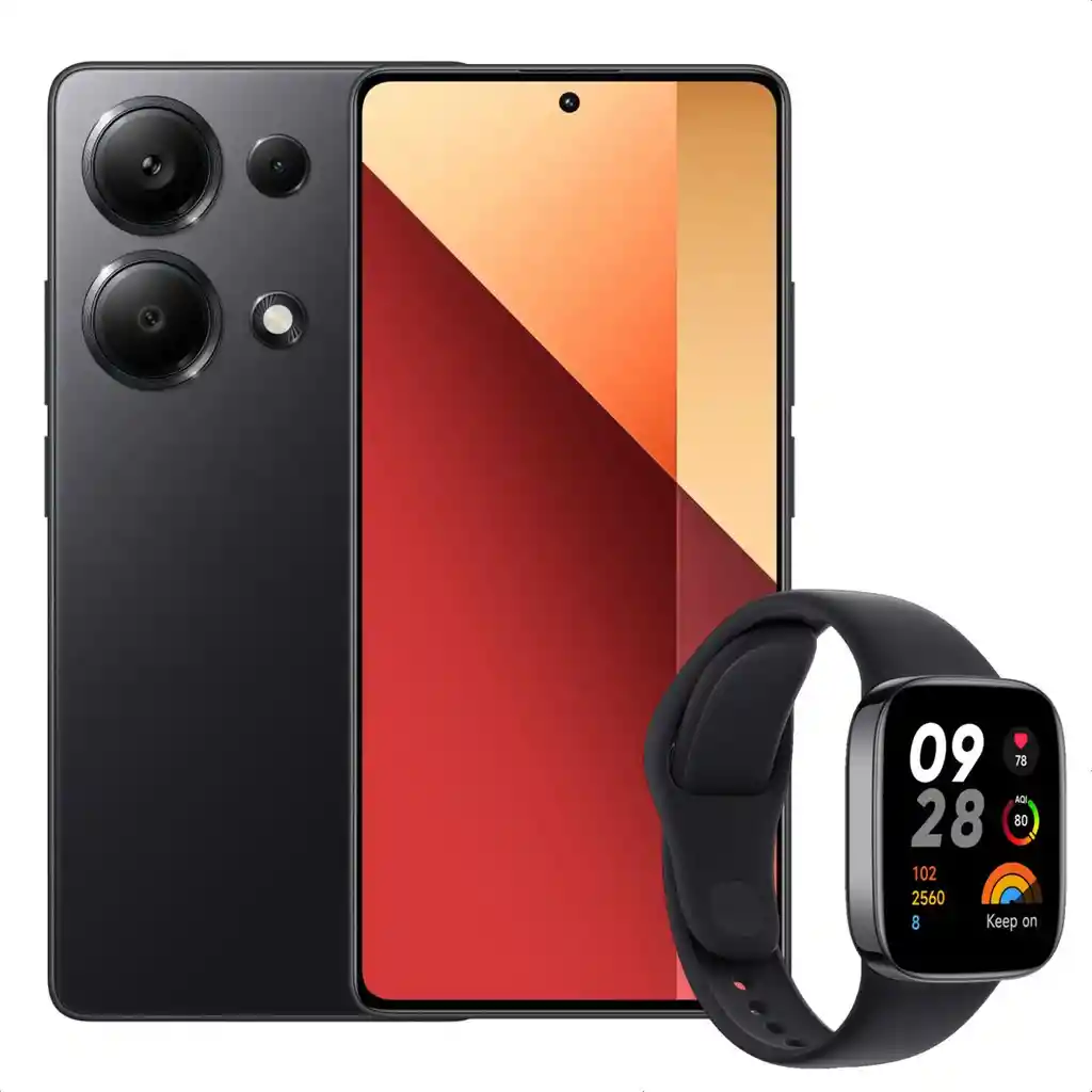 Xiaomi Redmi Note 13 Pro 256gb/8gb, Black + Watch 3 Active