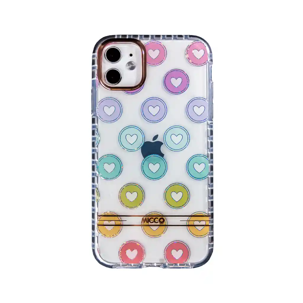 Estuche Iphone 14 Pro Ava (corazon Botton)