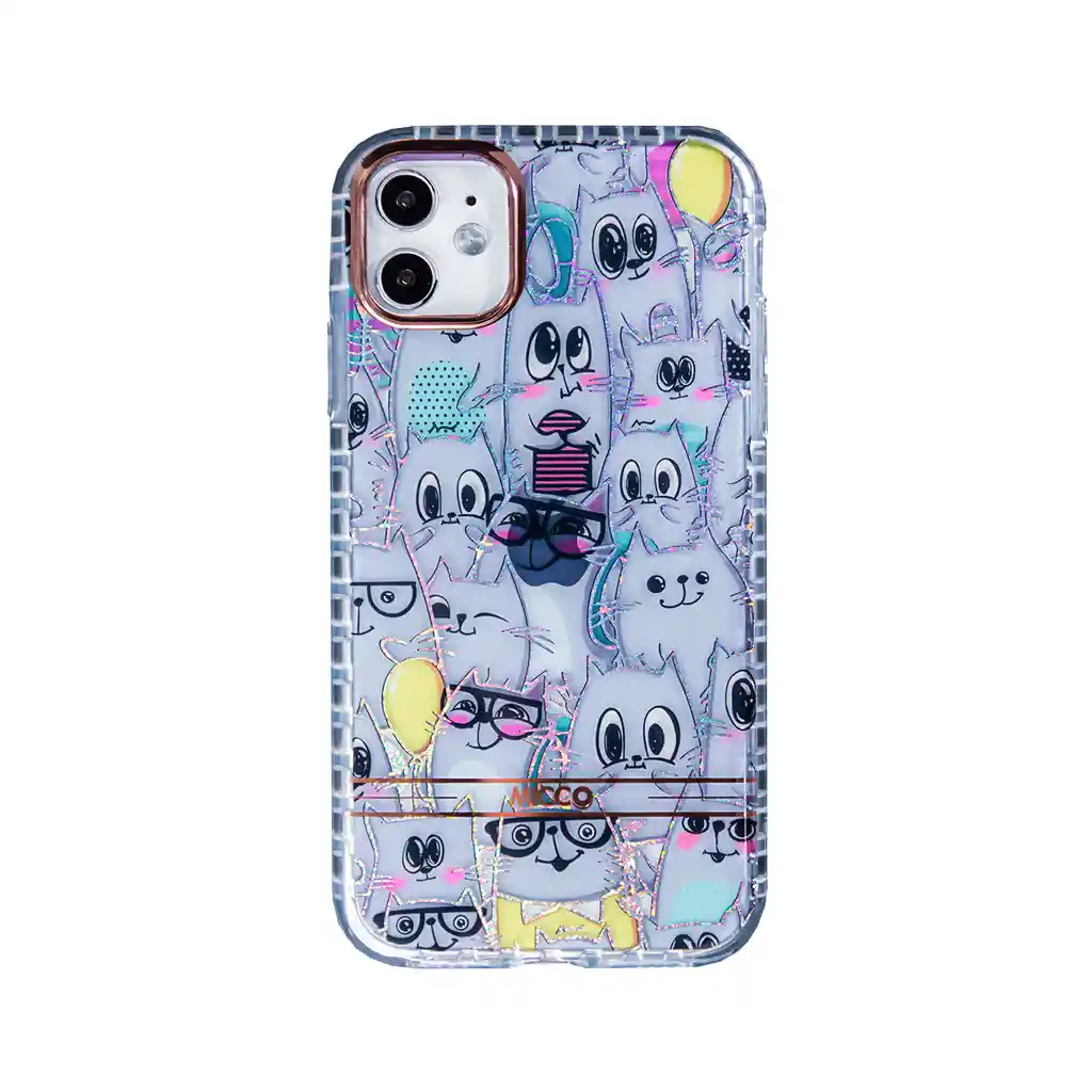 Estuche Oppo A17 Ava (cats)