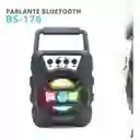 Parlante Bluetooth Bs-176 Portátil 6w Multicolor Bs-176 110v