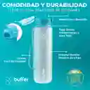 Botella Agua 1l Botilito Buffer Deporte Ciclismo Gimnasio