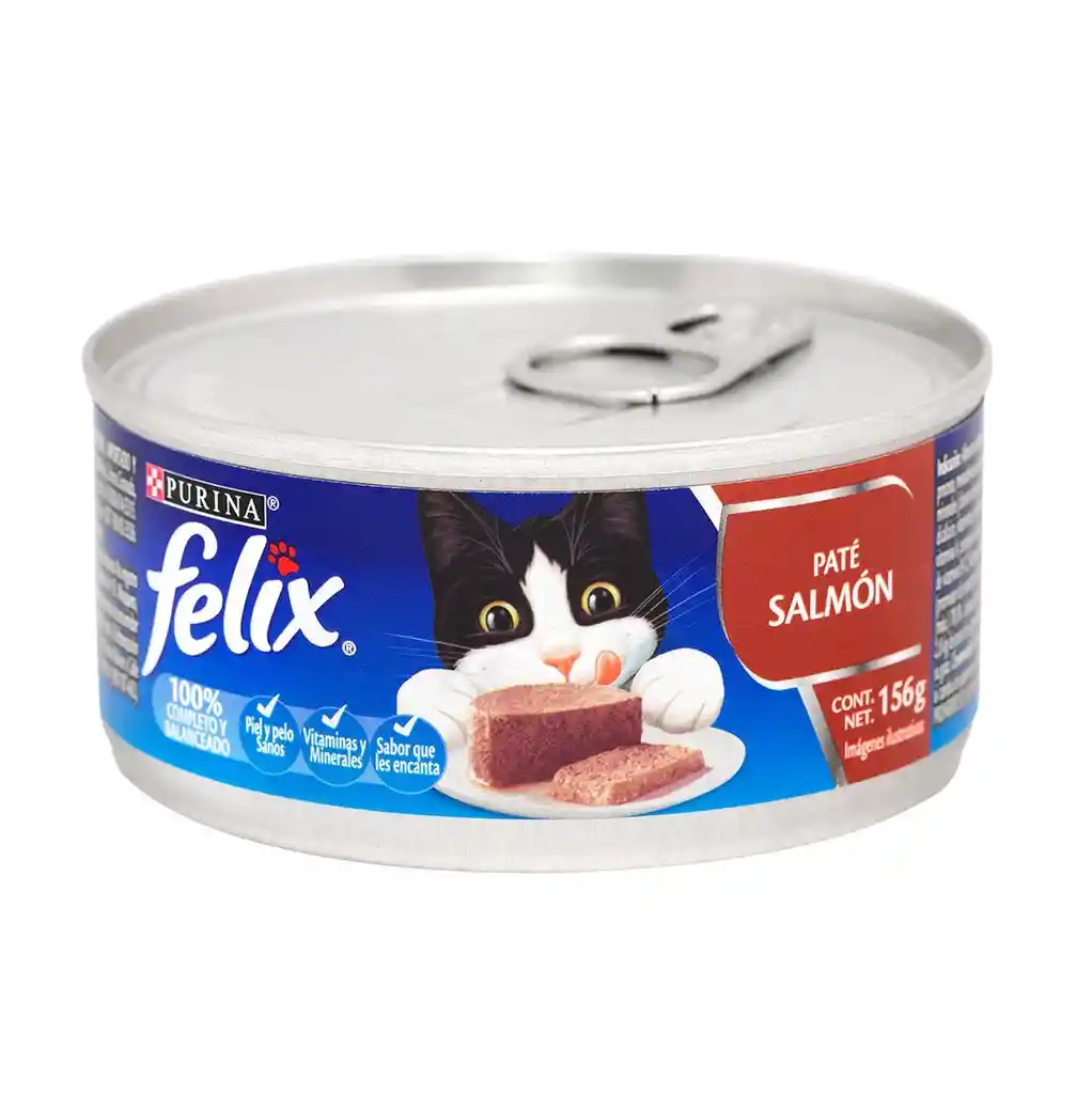 Felix Pate Gato Adulto Salmon Lata