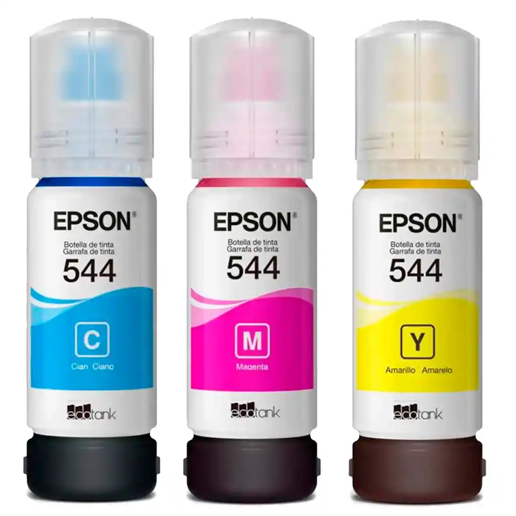 Kit X6 Tintas Originales Certificadas Epson 544