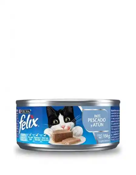 Felix Pate Gato Pescado/atun 156g